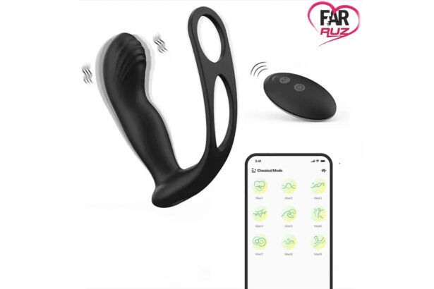 Ziggy APP Oynar Başlı Anal Plug ve Penis Halkası